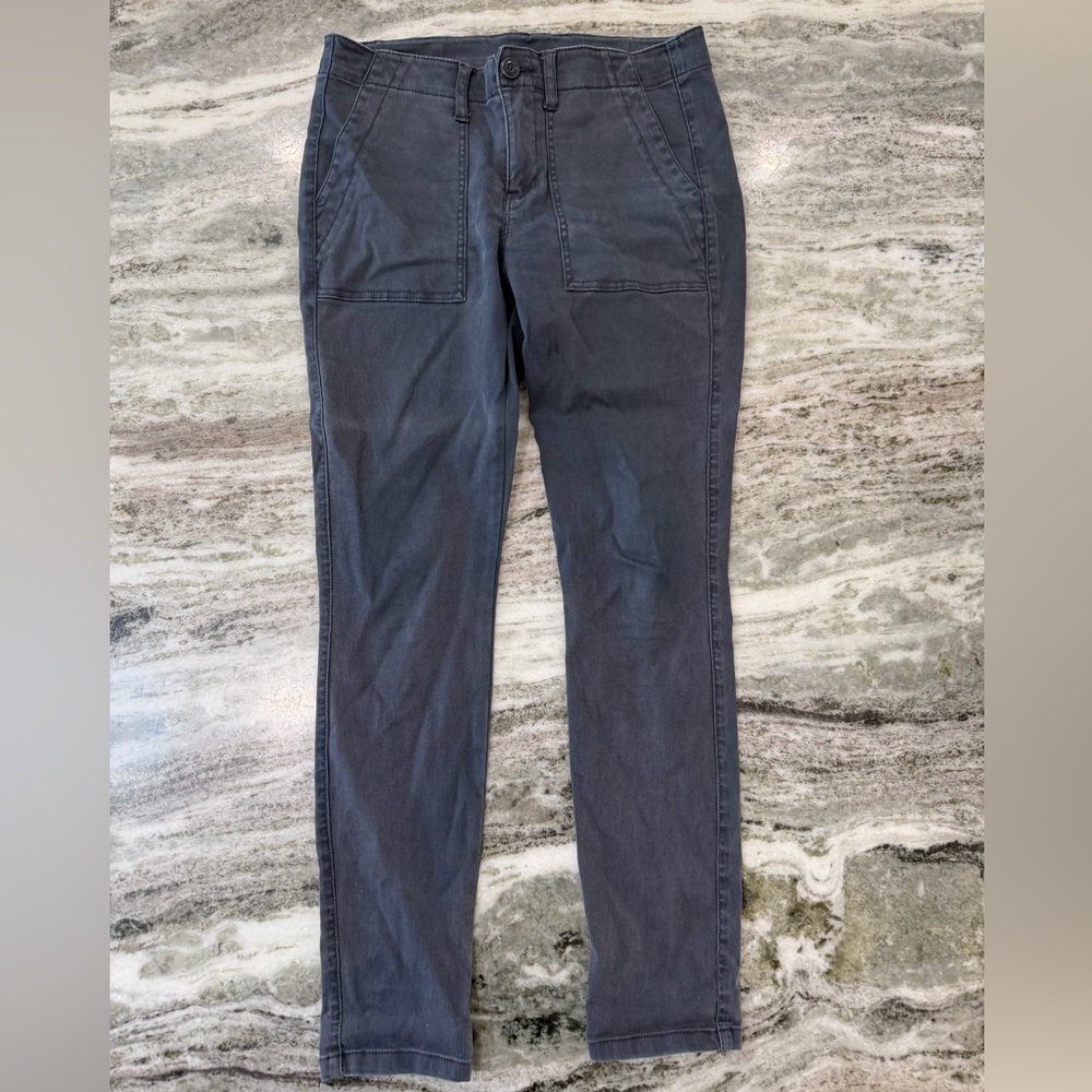CAbi Women's Skinny Jeans in Dark Gray